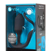 b-Vibe Snug & Tug Weighted Silicone & Penis Ring - 128 g Black
