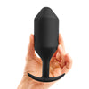 b-Vibe Weighted Snug Plug 6 - 515 g Black
