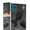 b-Vibe Remote Control Vibrating Jewel Plug (M/L) - Assorted Colors