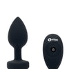 b-Vibe Remote Control Vibrating Jewel Plug (M/L) - Assorted Colors