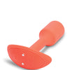 b-Vibe Vibrating Snug Plug - Small Orange