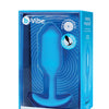 b-Vibe Vibrating Snug Plug - Blue Large
