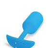 b-Vibe Vibrating Snug Plug - Blue Large