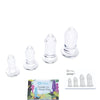 b-Vibe Glass Anal Dilator 4 pc Set