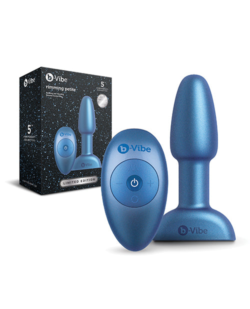 b-Vibe 5 Year Anniversary Collection Rimming Petite Rotating & Vibrating Remote Control Plug Set