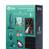 b-Vibe 5 Year Anniversary Collection Rimming 2 Rotating & Vibrating Remote Control Plug Set - Spa