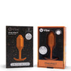 b-Vibe 5 Year Anniversary Collection Snug Plug 2 Weighted Silicone Plug Set - Sunburst
