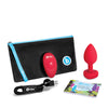 b-Vibe Vibrating Heart Plug M/L - Red