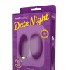 Xgen Bodywand Date Night Remote Vibrating Egg - Purple