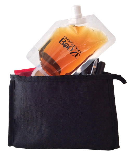 Smuggle your Booze Cosmetic Bag Stealth Flask