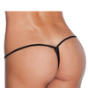 Low Rise Lycra G-String Black