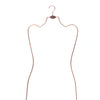 Coquette Branded Metal Body Hanger - Rose Gold