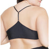 Cupless Underbust Bra w/Adjustable T-Back (Can be Worn Two Ways) Black OS/XL