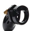 CB-6000S 2 1/2" Cock Cage & Lock Set - Black