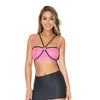 Bold Stretch Knit Fitted Reversible Dress & G-String Black O/S