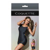 Bold Stretch Knit Fitted Reversible Dress & G-String Black O/S