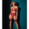 Holiday Bra, Garter Belt & Thong Merlot MD