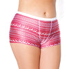Holiday Unisex Boxer Brief w/Back Flap Red/White OS/XL