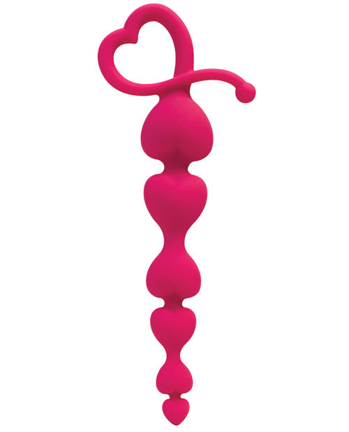 Curve Novelties Gossip Hearts on a String - Magenta