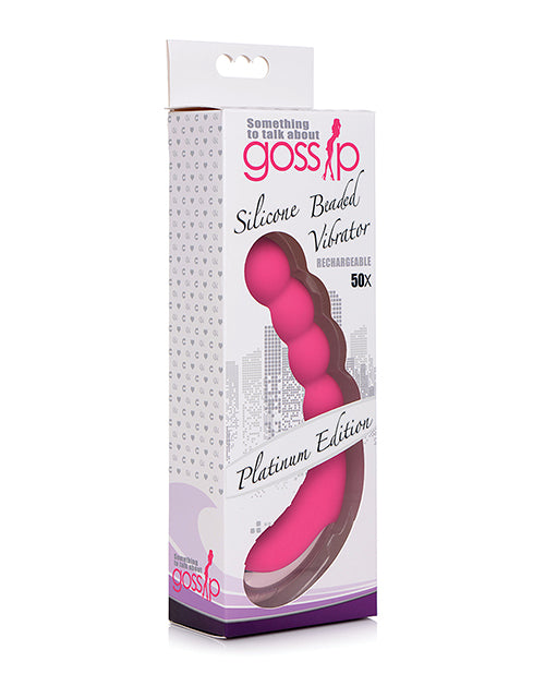 Curve Novelties Gossip Silicone Beaded Vibrator 50x