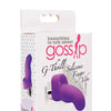 Curve Novelties Gossip G-Thrill G Spot Finger Vibe - Violet