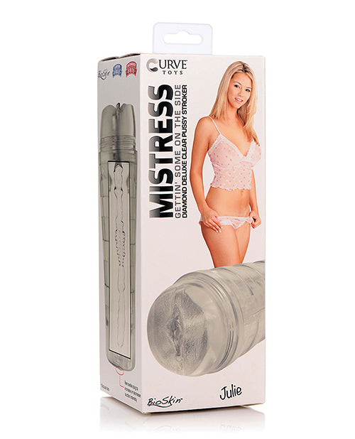 Curve Novelties Mistress Julie Diamond Deluxe Clear Pussy Stroker