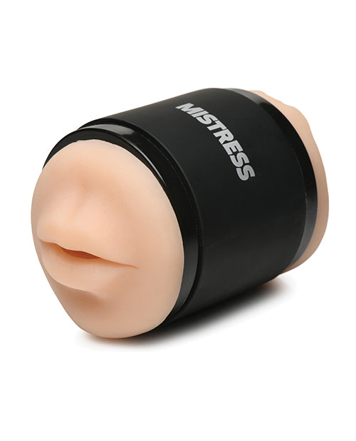 Curve Novelties Mistress Double Shot Mini Masturbator Ass & Mouth - Light