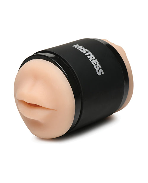 Curve Novelties Mistress Double Shot Mini Masturbator Mouth & Pussy  - Light