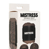 Curve Novelties Mistress Double Shot Mini Masturbator Mouth & Pussy  - Dark