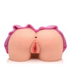 Curve Toys Mistress Ariana Mini Skirt Pussy & Ass Masturbator - Ivory