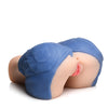 Curve Toys Mistress Holly Denim Shorts Pussy & Ass Masturbator - Ivory