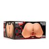 Curve Toys Mistress Vibrating & Squeezing Pussy & Ass Masturbator - Light