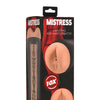 Curve Toys Mistress Vibrating Ass Masturbator - Tan