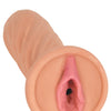 Curve Mistress Vibrating Pubic Bone Stroker Shay - Vanilla