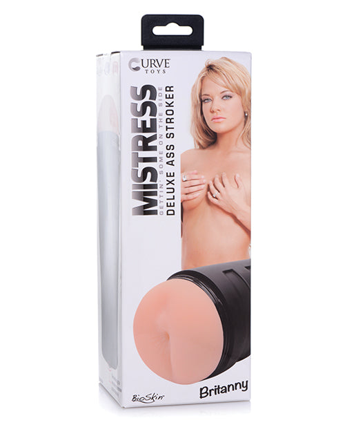 Curve Novelties Mistress Brittany Deluxe Ass Stroker - Ivory