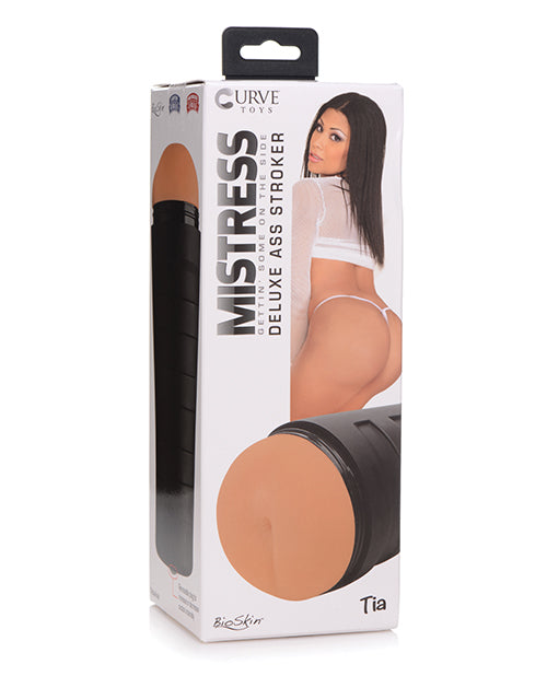 Curve Novelties Mistress Tia Deluxe Ass Stroker - Tan