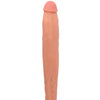 Curve Novelties Jock 13" Tapered Double Dong - Vanilla