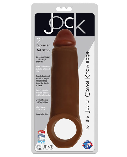 Curve Novelties Jock Enhancer 2" Extender w/Ball Strap - Assorted Colors