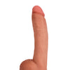 Curve Novelties 9" Bareskin Dong w/Balls - Flesh