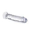 Curve Novelties Jock C-Thru 7" SLIM Dildo - Clear