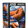 Curve Toys Jock Poseable Torso w/Thrusting Dildo - Drop Ship Only