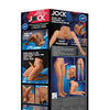 Curve Toys Jock Male Sex Partner w/7" Silicone Thrusting & Warming Dildo - Light  DROP SHIP ONLY