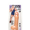 Curve Toys Fantasy Jock Wrestling Wayne 7" Dildo w/Balls - Light