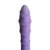 Curve Toys Simply Sweet 7" Swirl Silicone Dildo - Purple