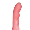Curve Toys Simply Sweet 7" Wavy Silicone Dildo - Pink/White