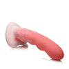 Curve Toys Simply Sweet 7" Wavy Silicone Dildo - Pink/White