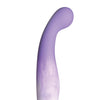 Curve Toys Simply Sweet 7" Slim G Spot Silicone Dildo - Purple/White