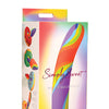 Curve Toys Simply Sweet Rainbow Silicone Dildo