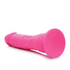Curve Novelties Lollicock 7" Silicone Dildo - Cherry