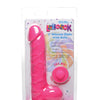 Curve Novelties Lollicock 7" Silicone Dildo w/Balls - Cherry